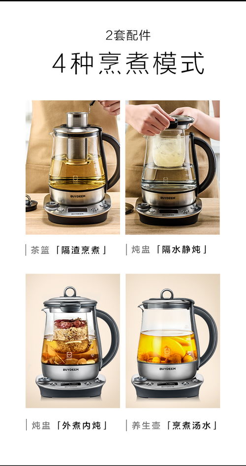 北鼎Buydeem K185養生壺 精致生活的煲煮利器